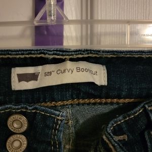 Levi's 529 bootcut jeans
